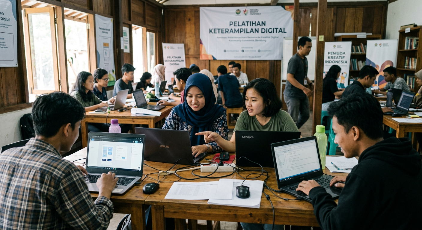 LIVESGP TUBEI Gelar Workshop Literasi Digital untuk Pemuda