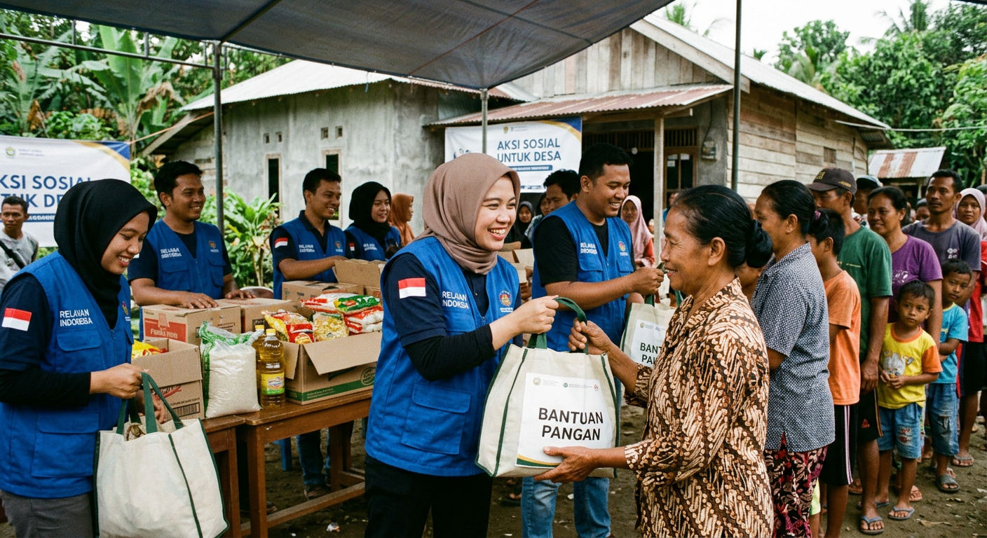 Sosial - Bakti sosial LIVESGP TUBEI Peduli
